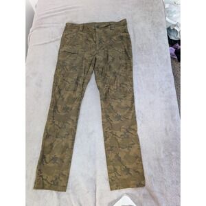 Mission Workshop Mens Camo Cargo Pants Stretch Cotton Made in Portugal Size 36